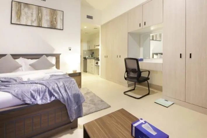 شقة Silk Valley - Fully Furnished Modern Studio أبو ظبي الإمارات العربية المتحدة
